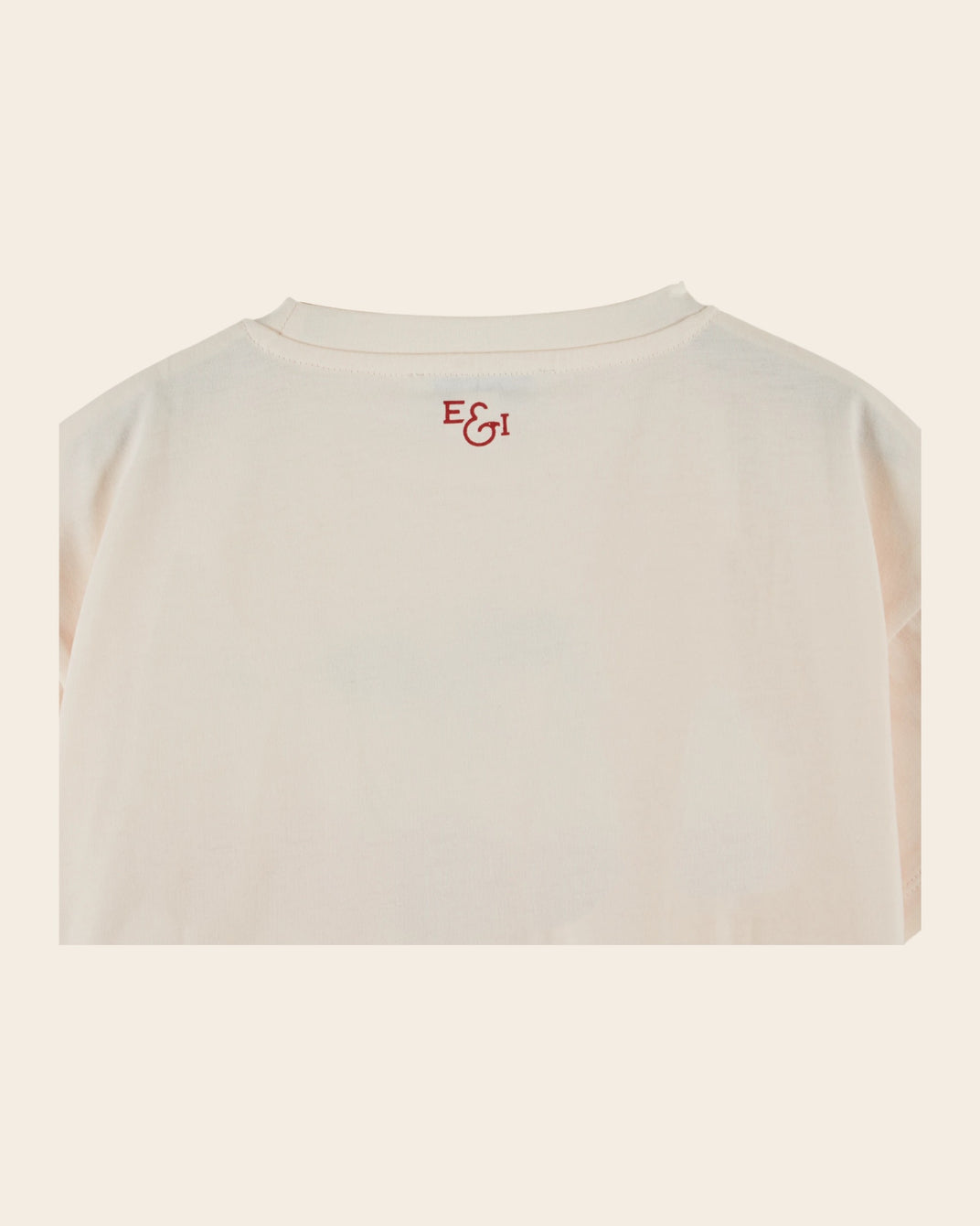 T-shirt - Cerises crème