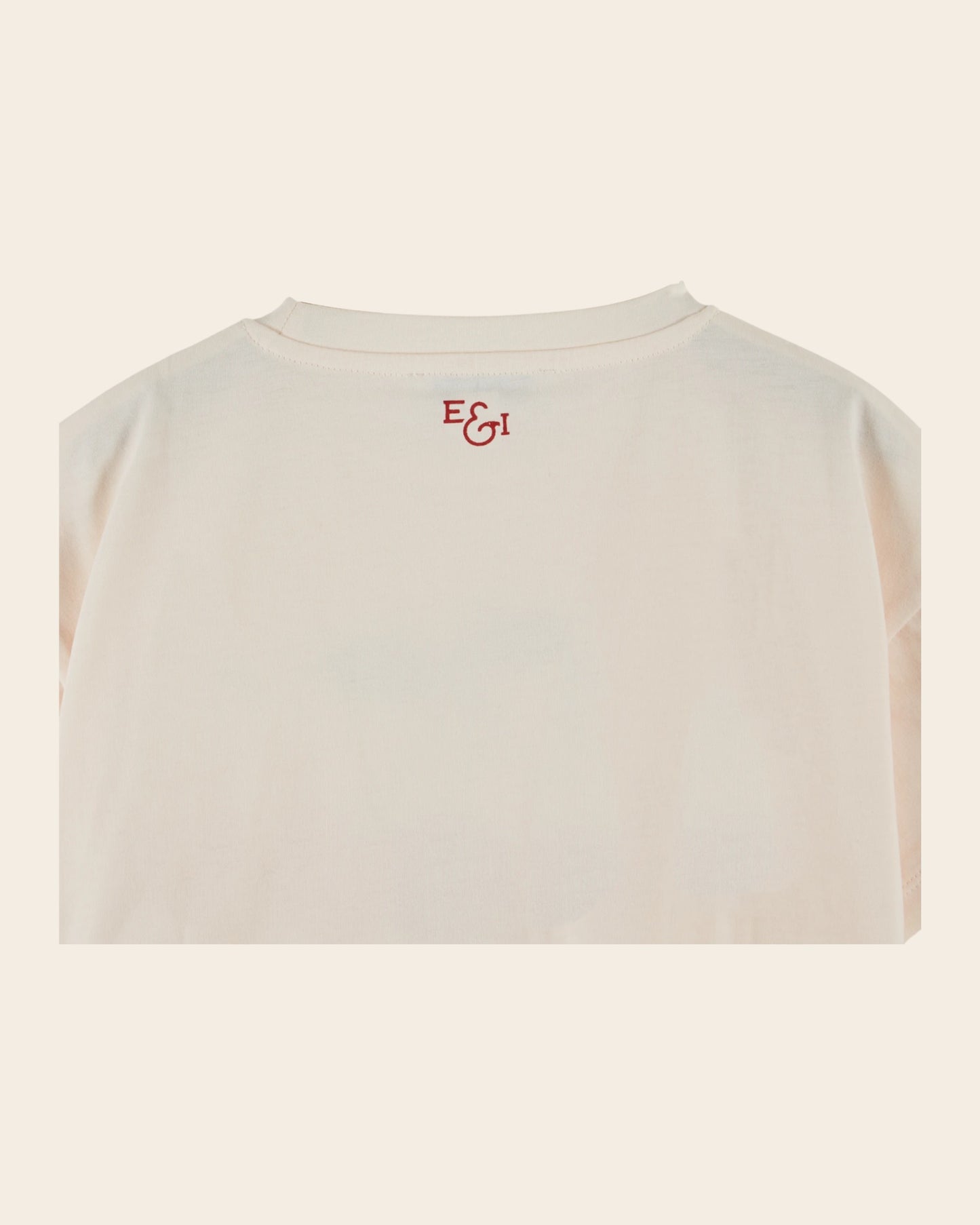 T-shirt - Cerises crème