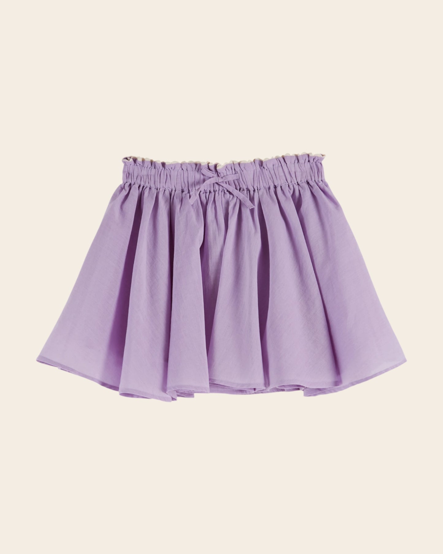 Jupe - Voile de coton violet