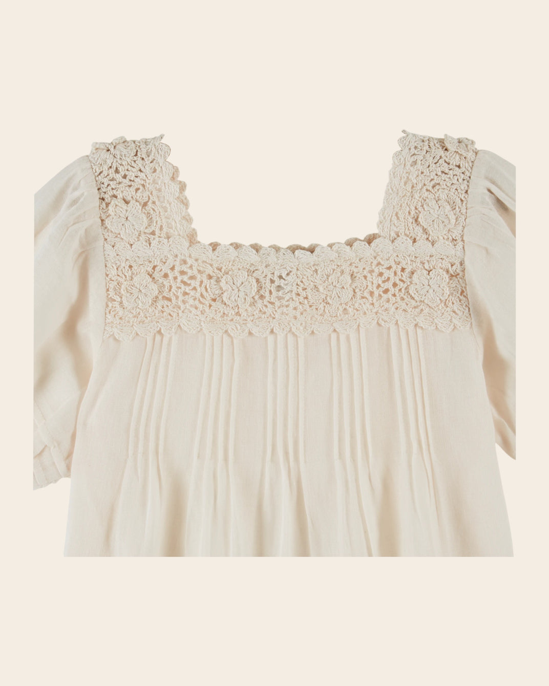 Blouse - Crochet crème