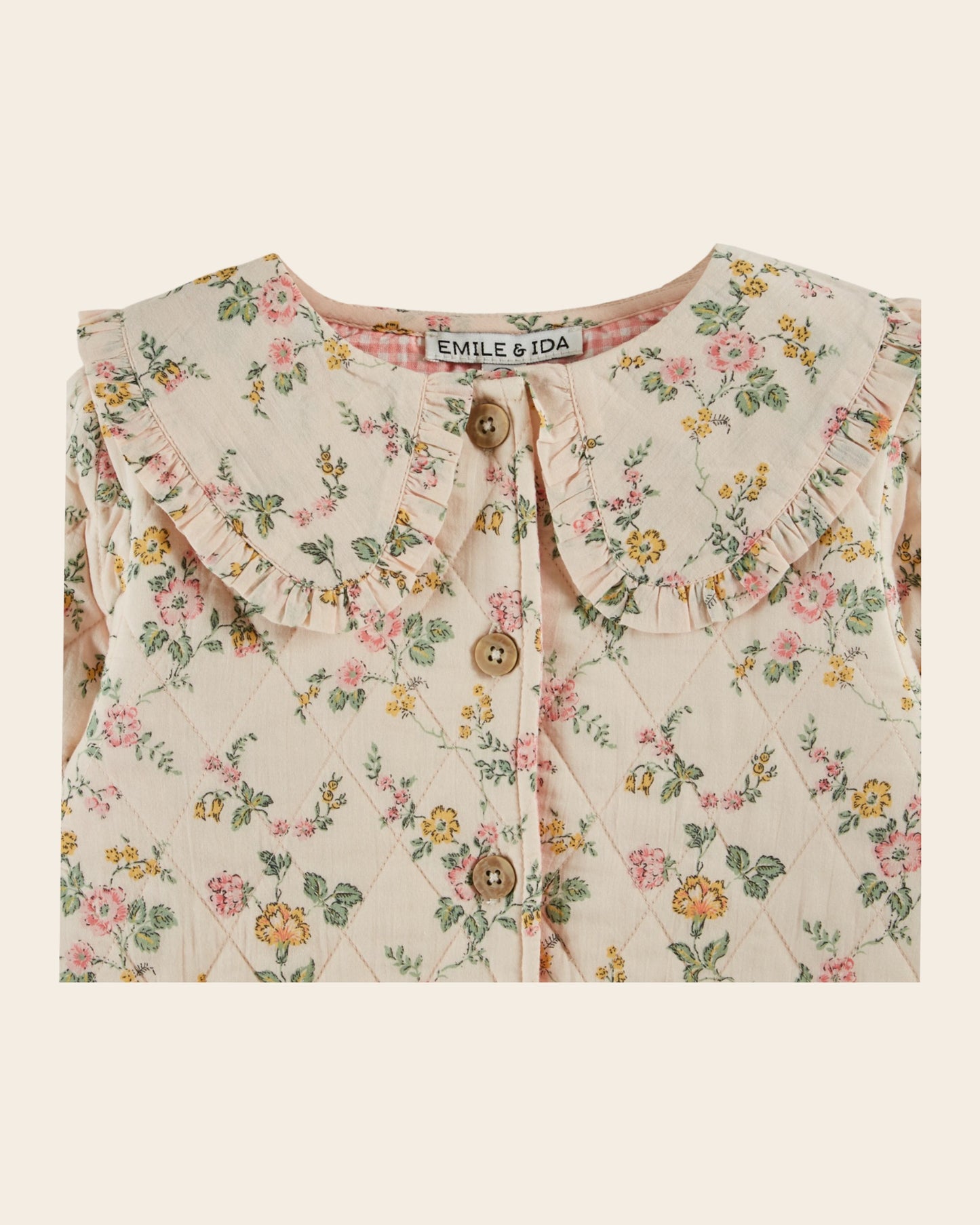 Veste - Matelassé rosier