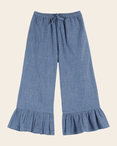 Pantalon - Volanté chambray