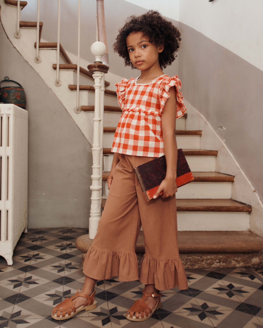 Pantalon - Volanté marron