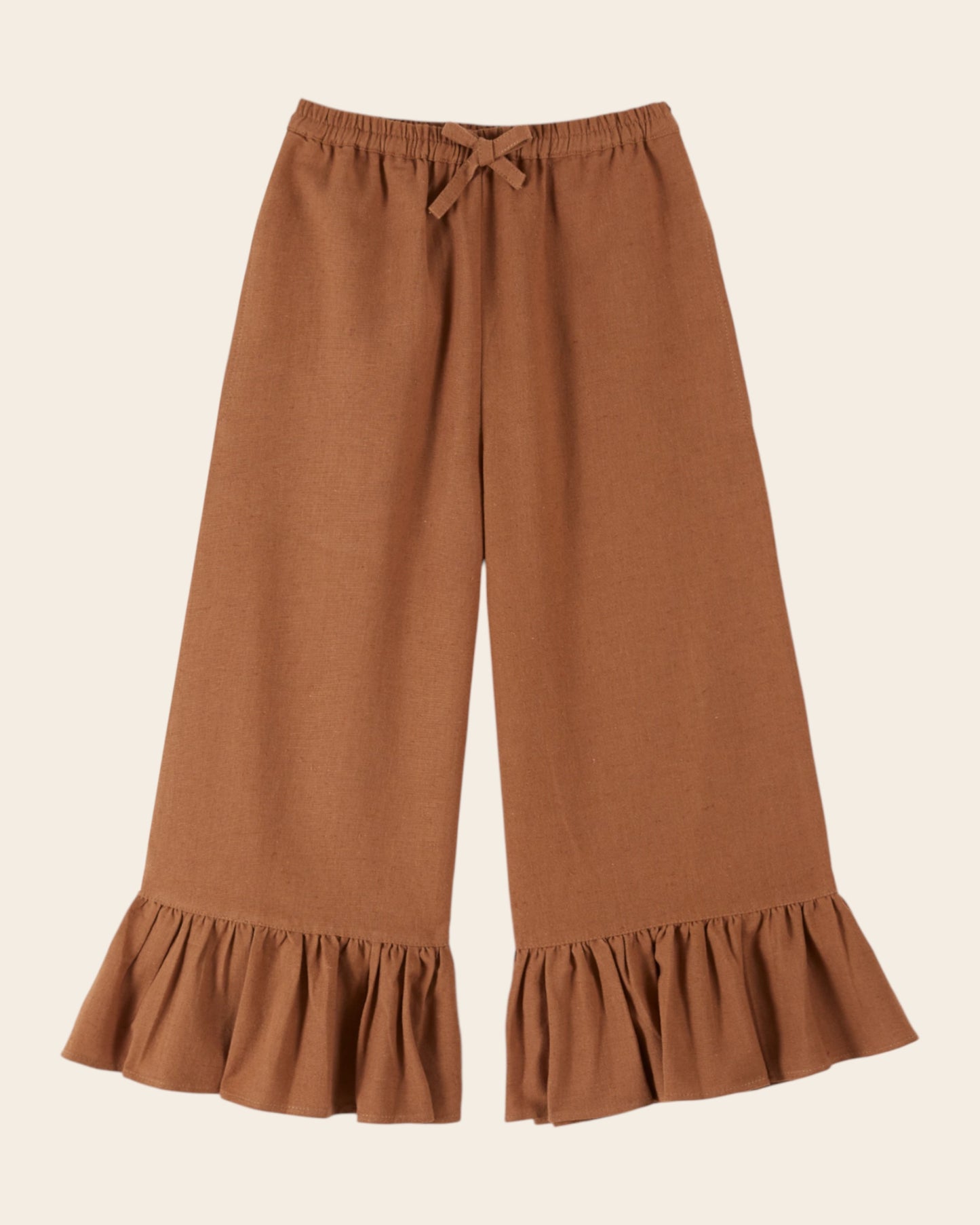 Pantalon - Volanté marron