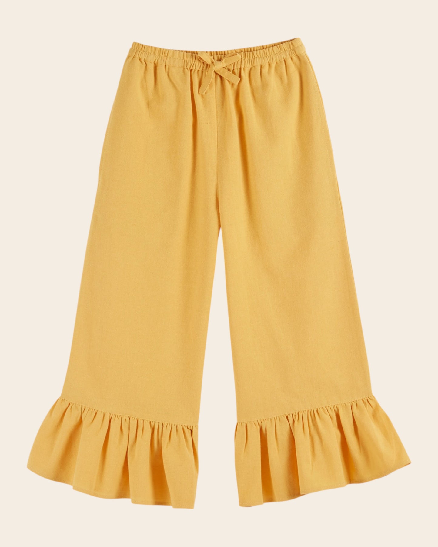 Pantalon - Volanté jaune