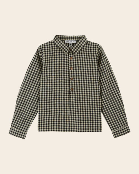 Kurta - Vichy noir