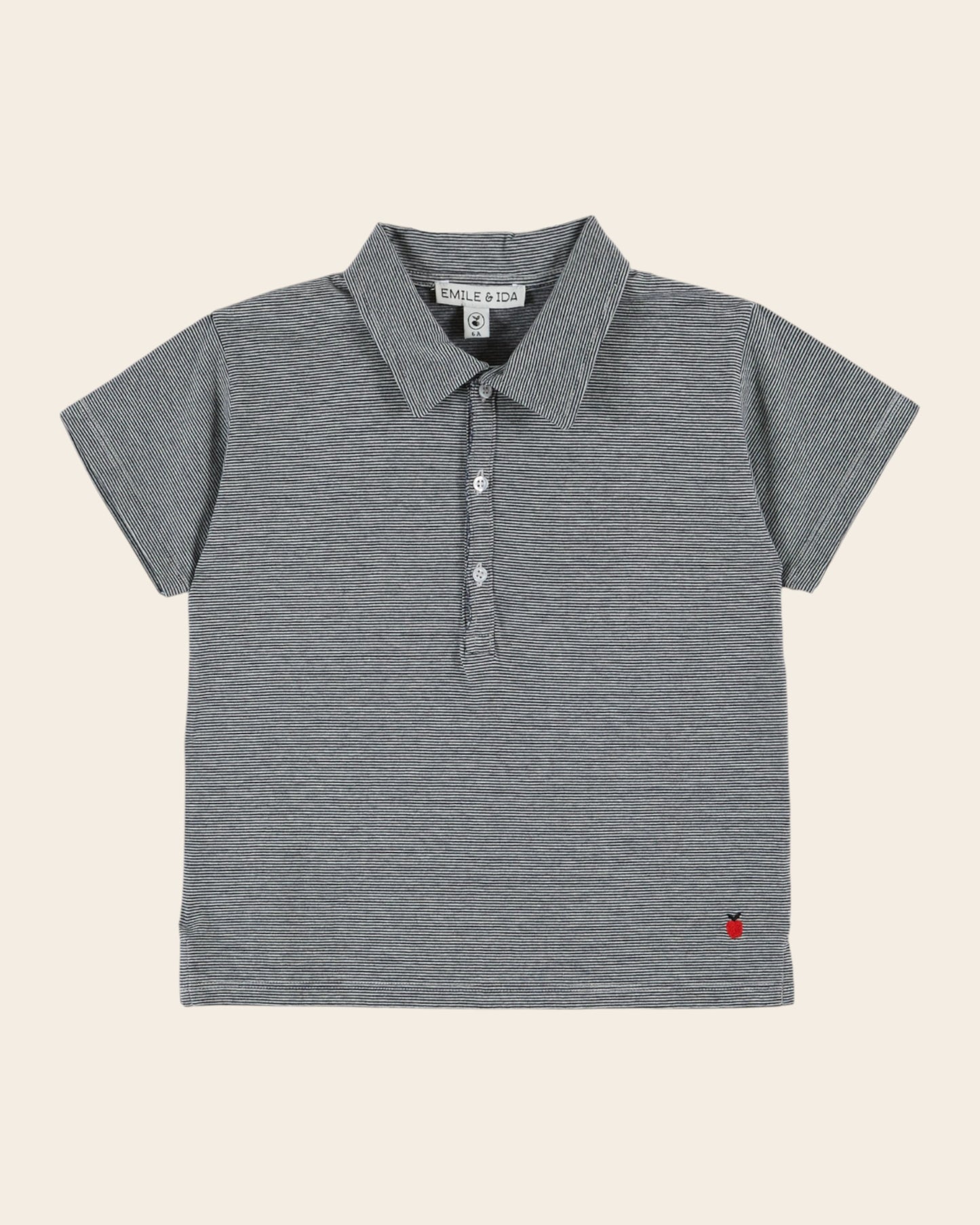 Polo - Marinière marine