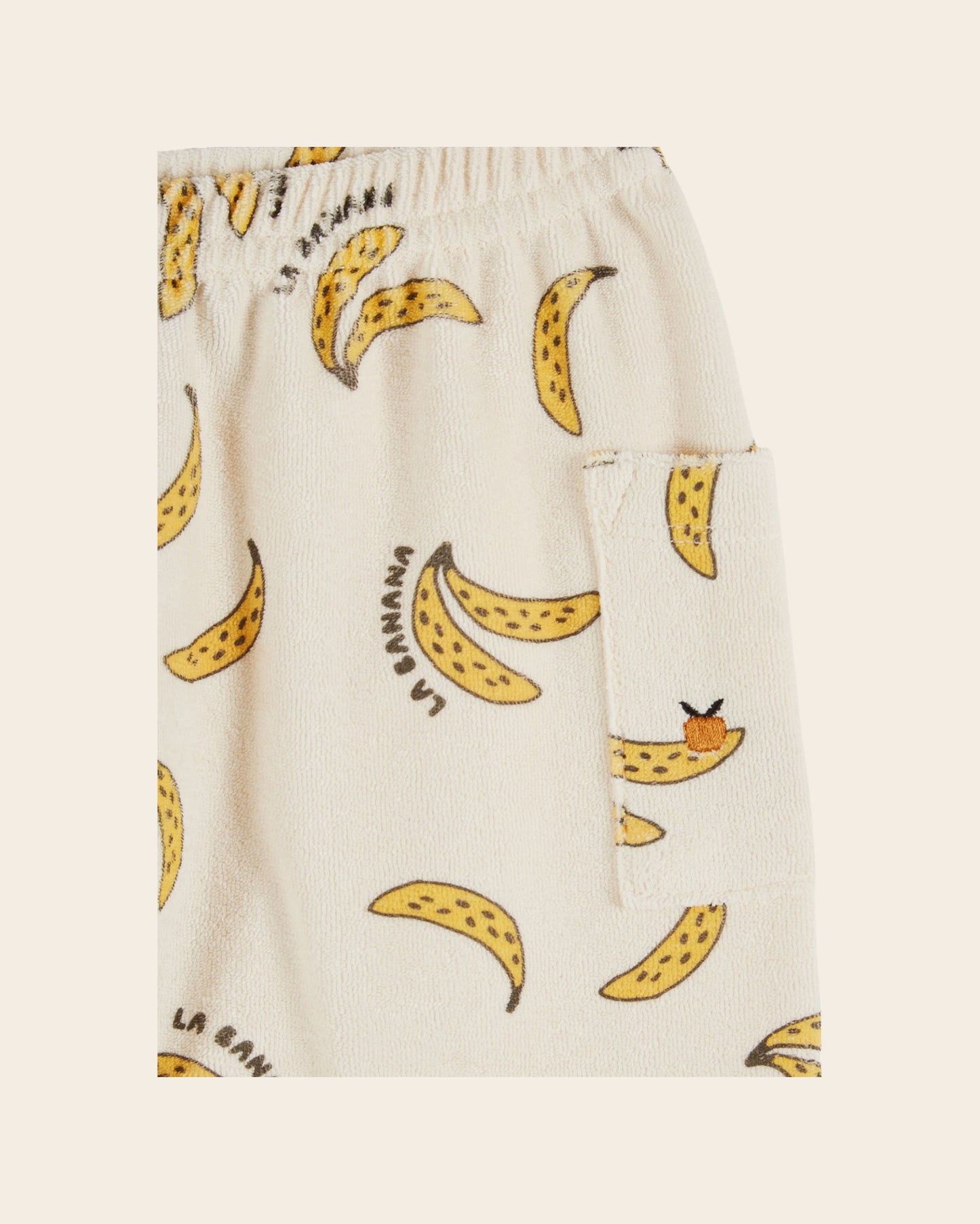 Sarouel - Éponge banane crème