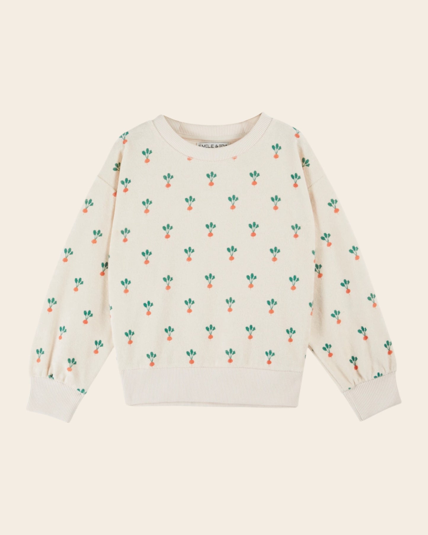 Sweat - Éponge radis crème