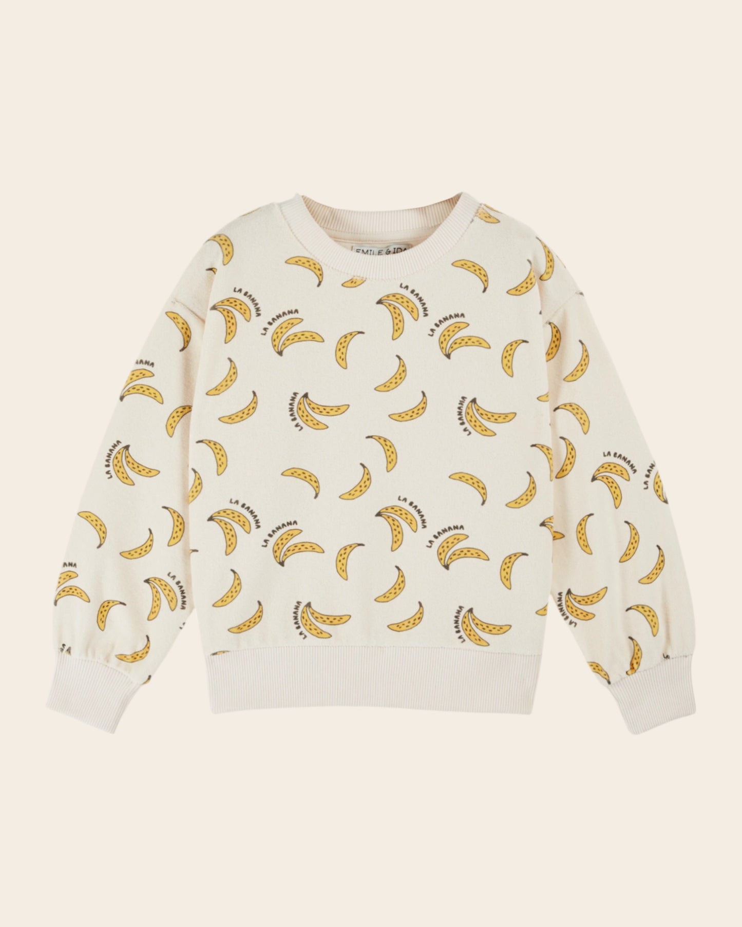Sweat - Éponge banane crème