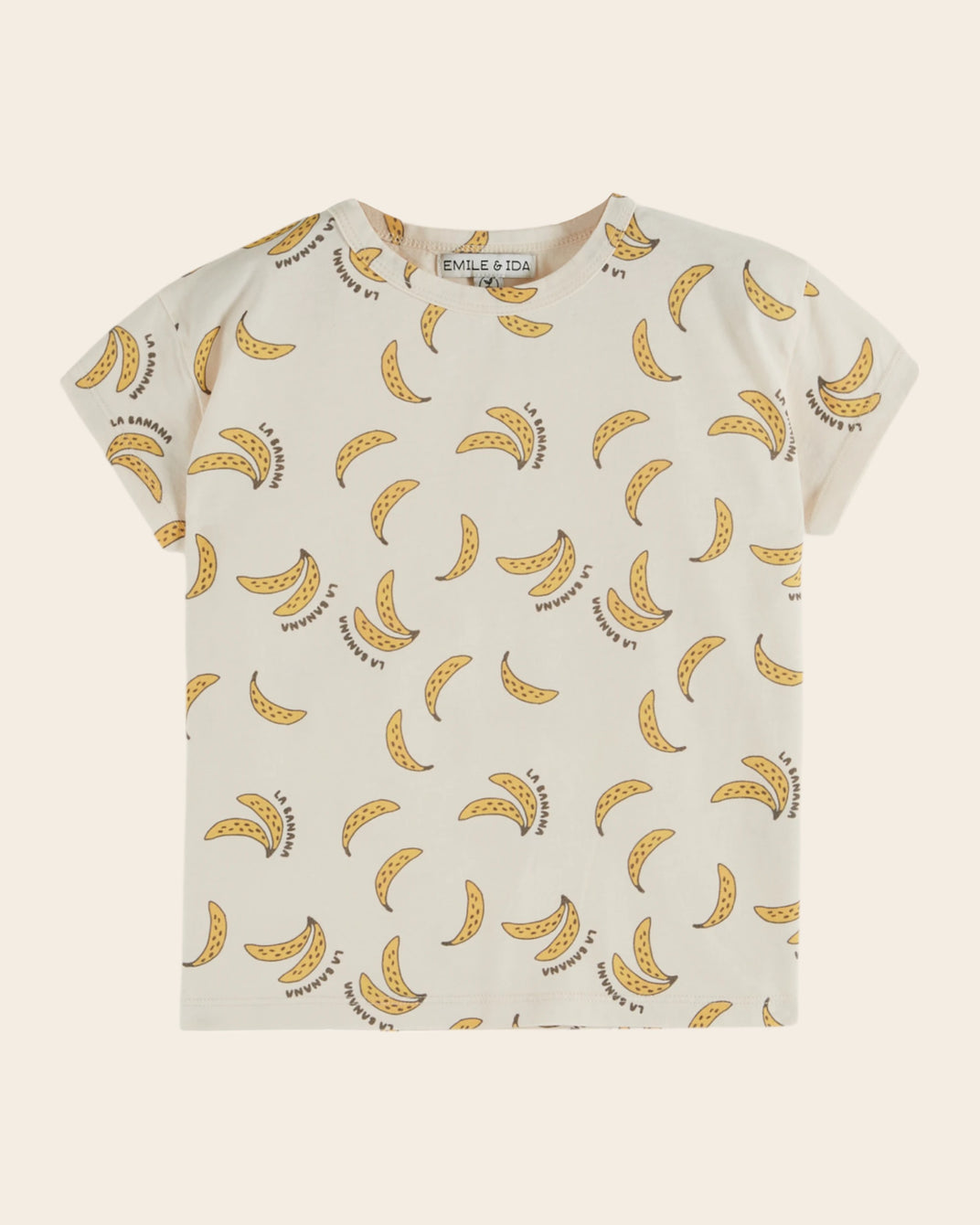T-shirt - Banane crème