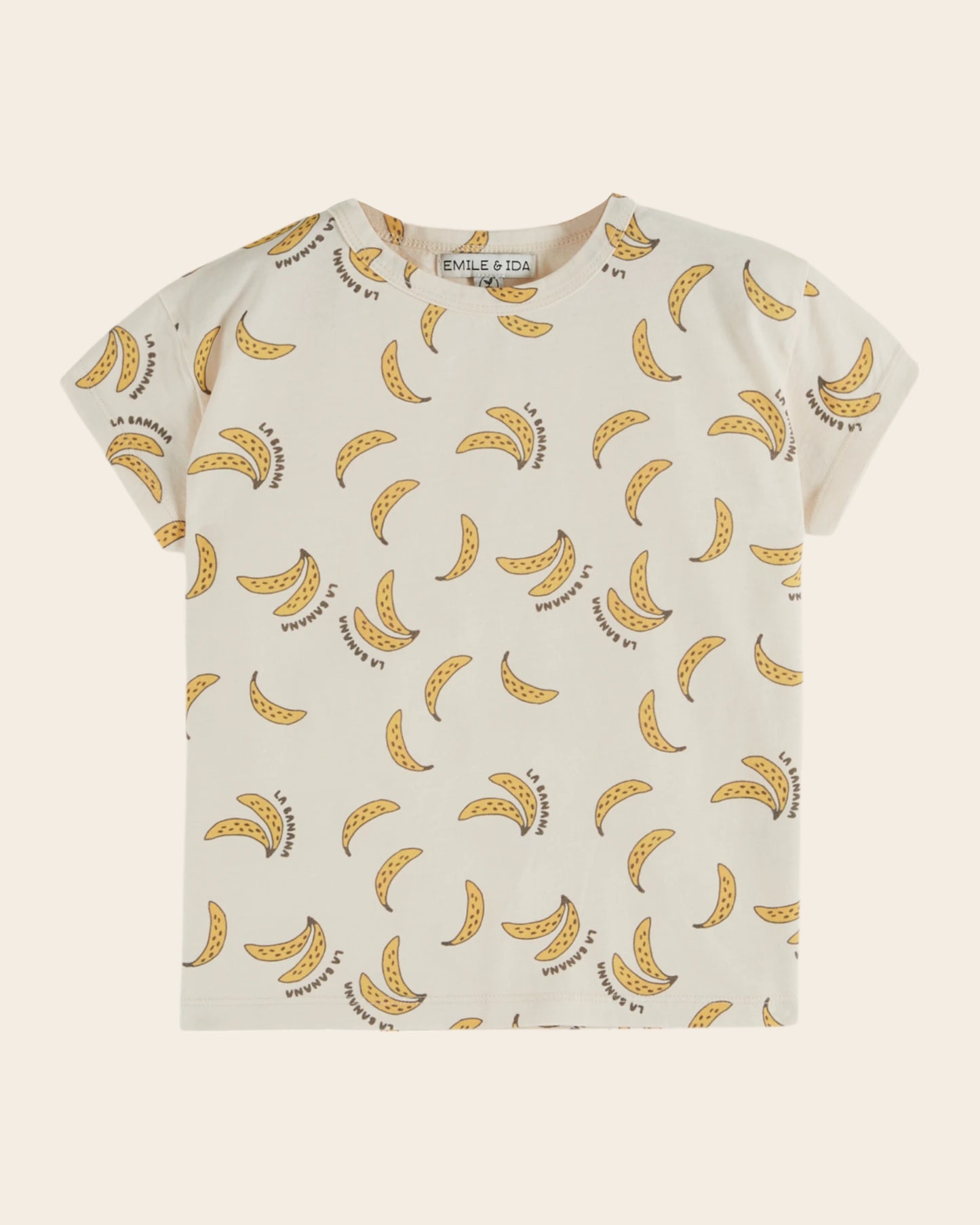 T-shirt - Banane crème
