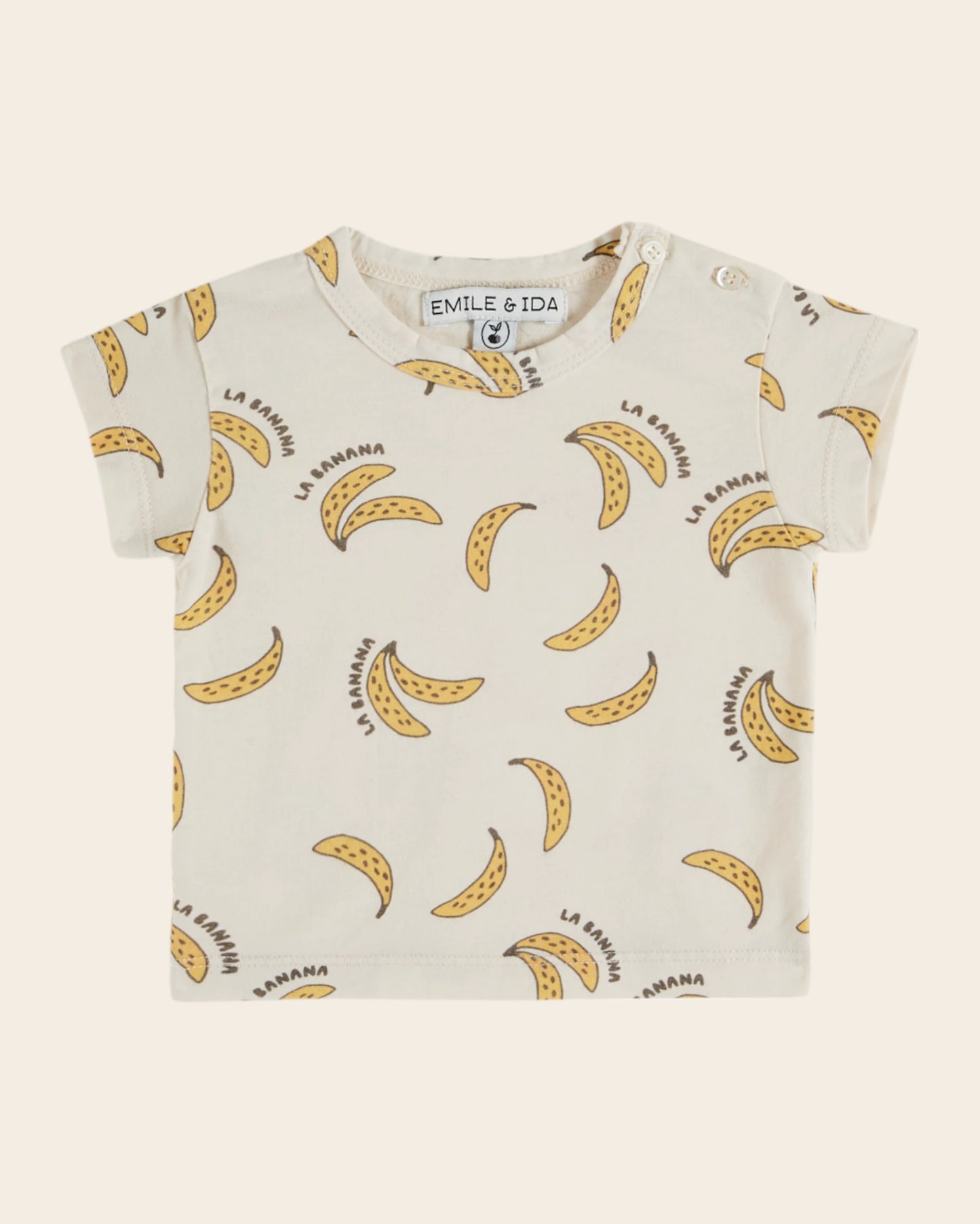 T-shirt - Banane crème