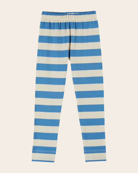 Legging - Rayure bleu