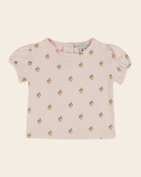 T-shirt - Bébé cerisette rose