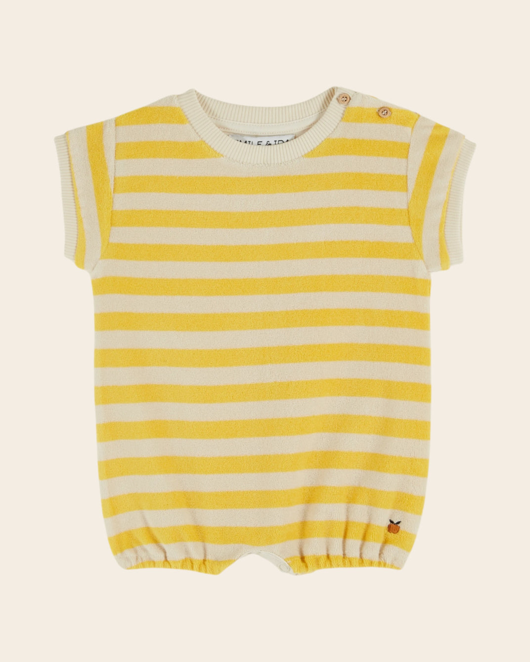 Combibloomer - Éponge rayure jaune