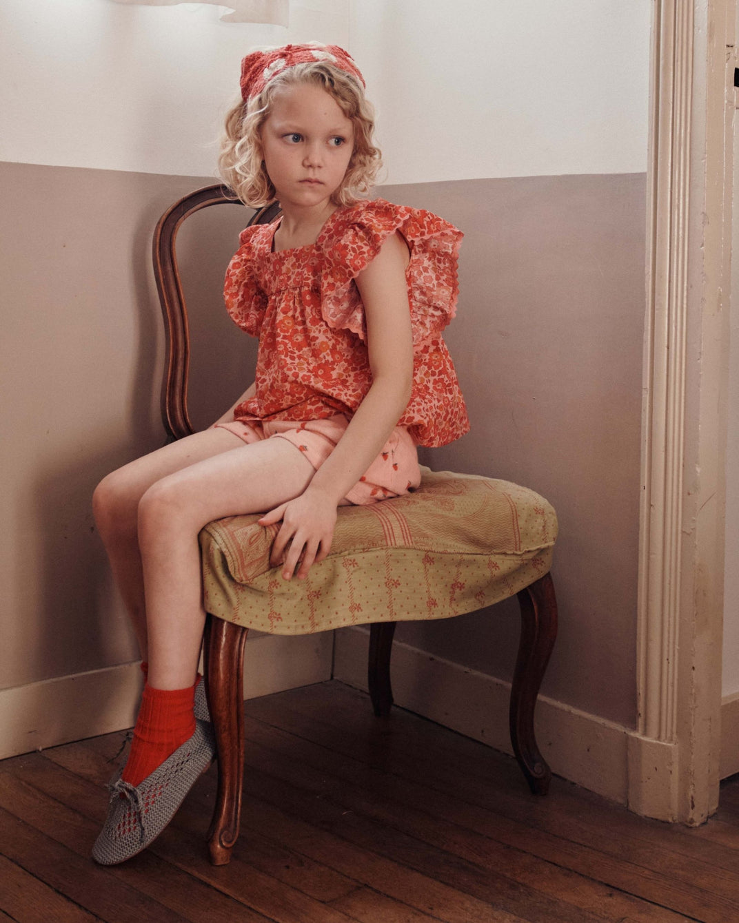 Blouse - Liberty rouge