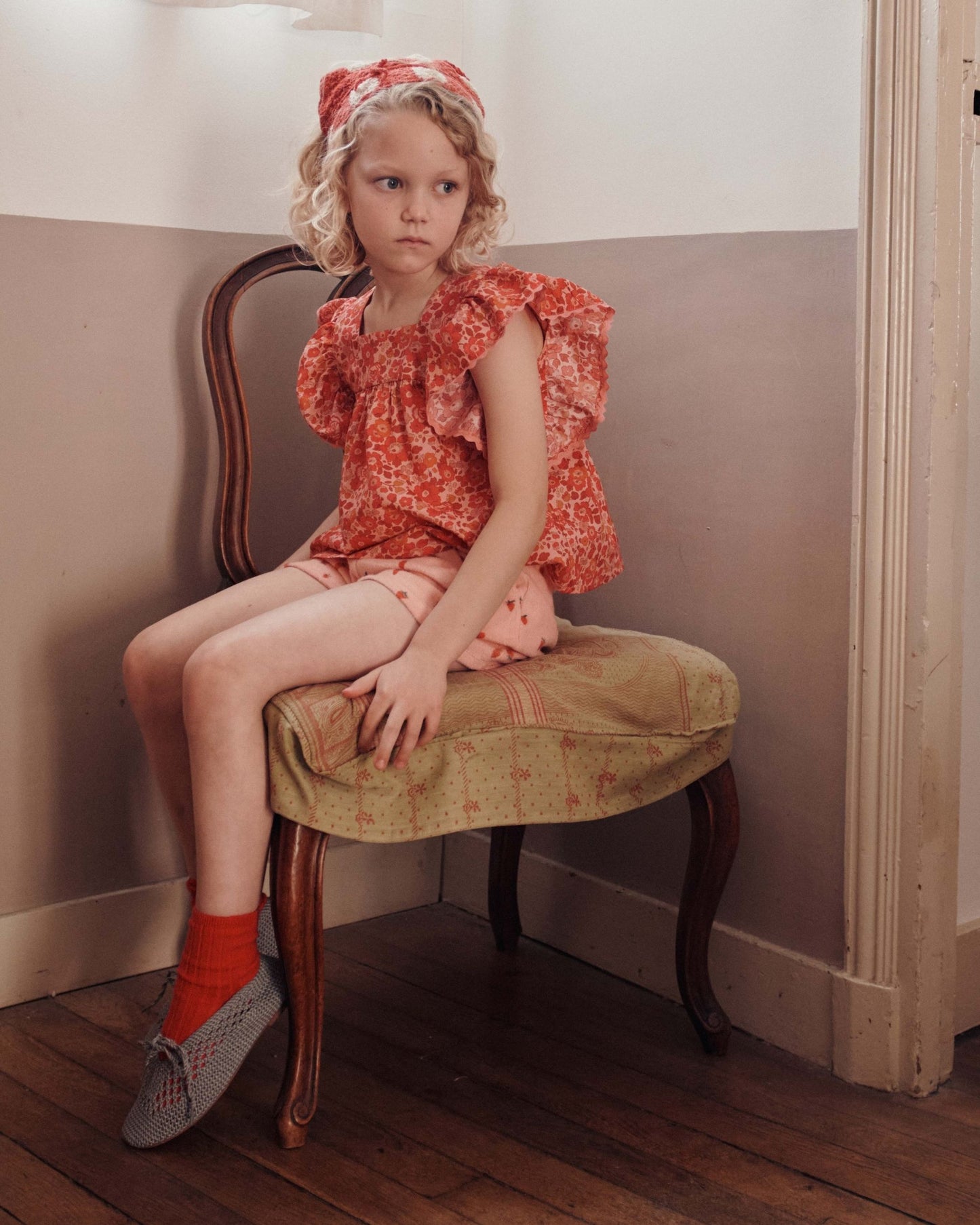 Blouse - Liberty rouge