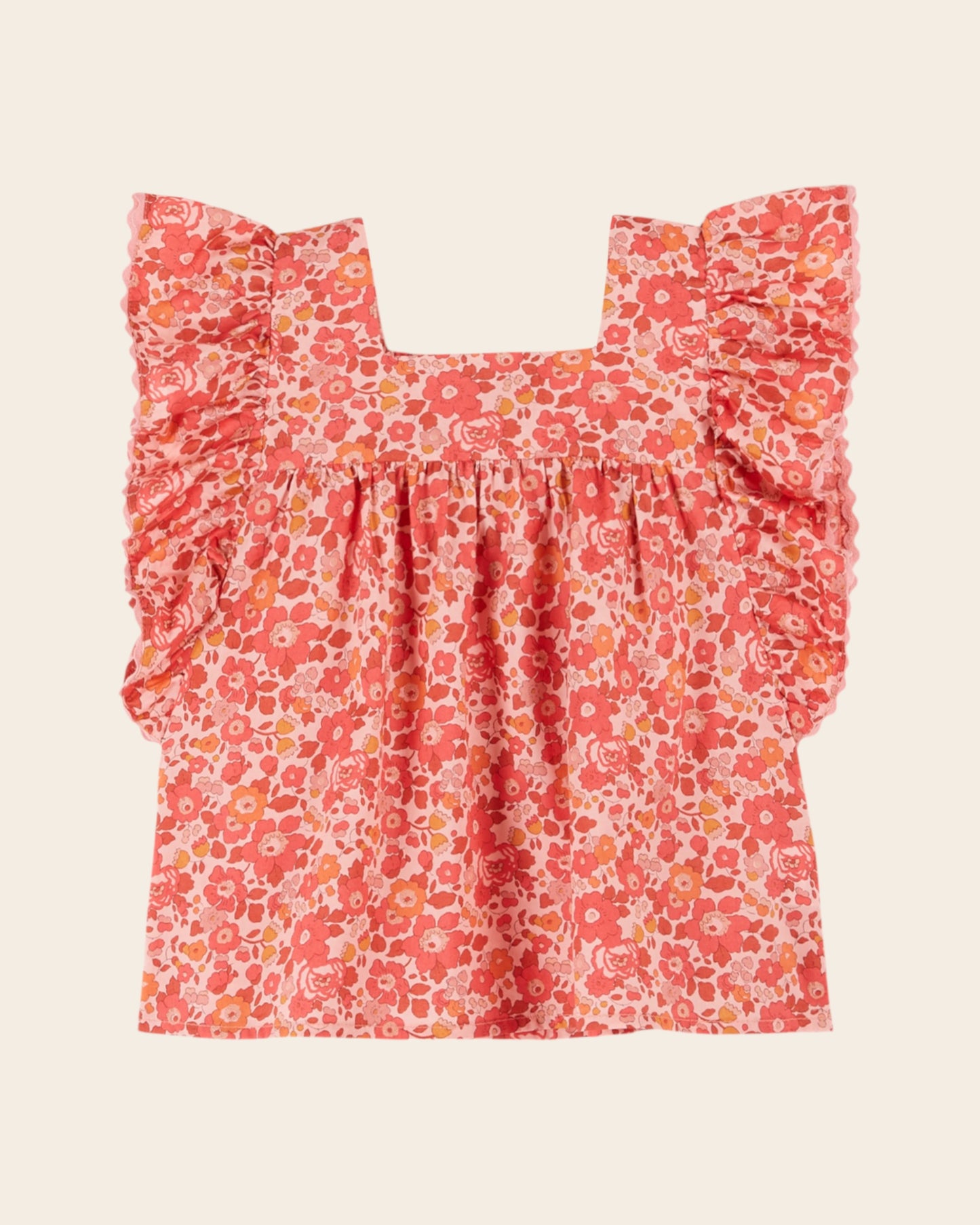 Blouse - Liberty rouge