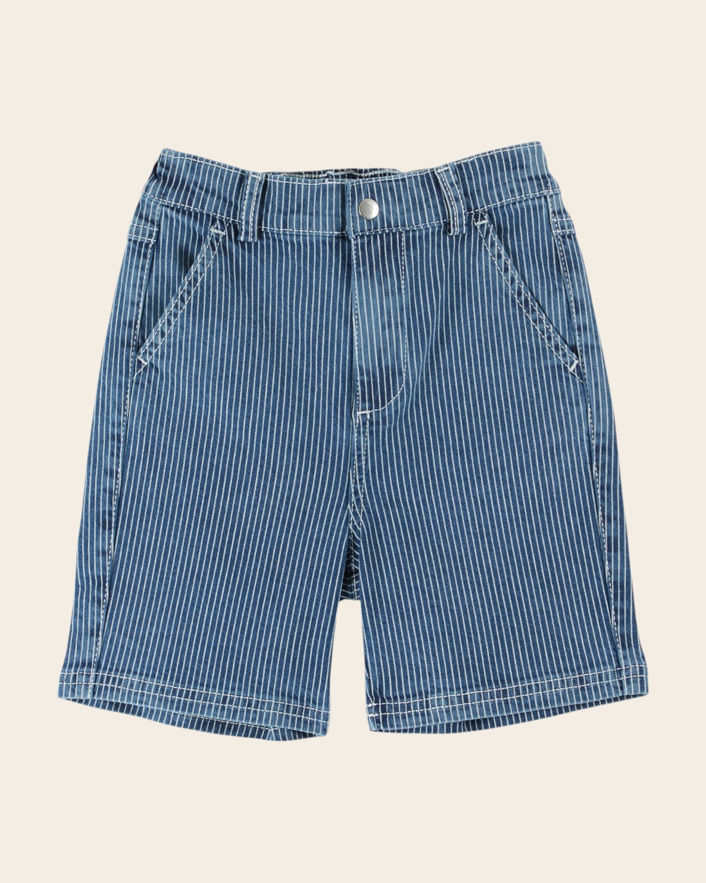 Bermuda - Rayures denim