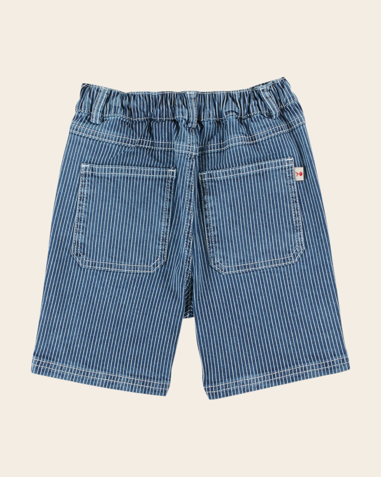 Bermuda - Rayures denim