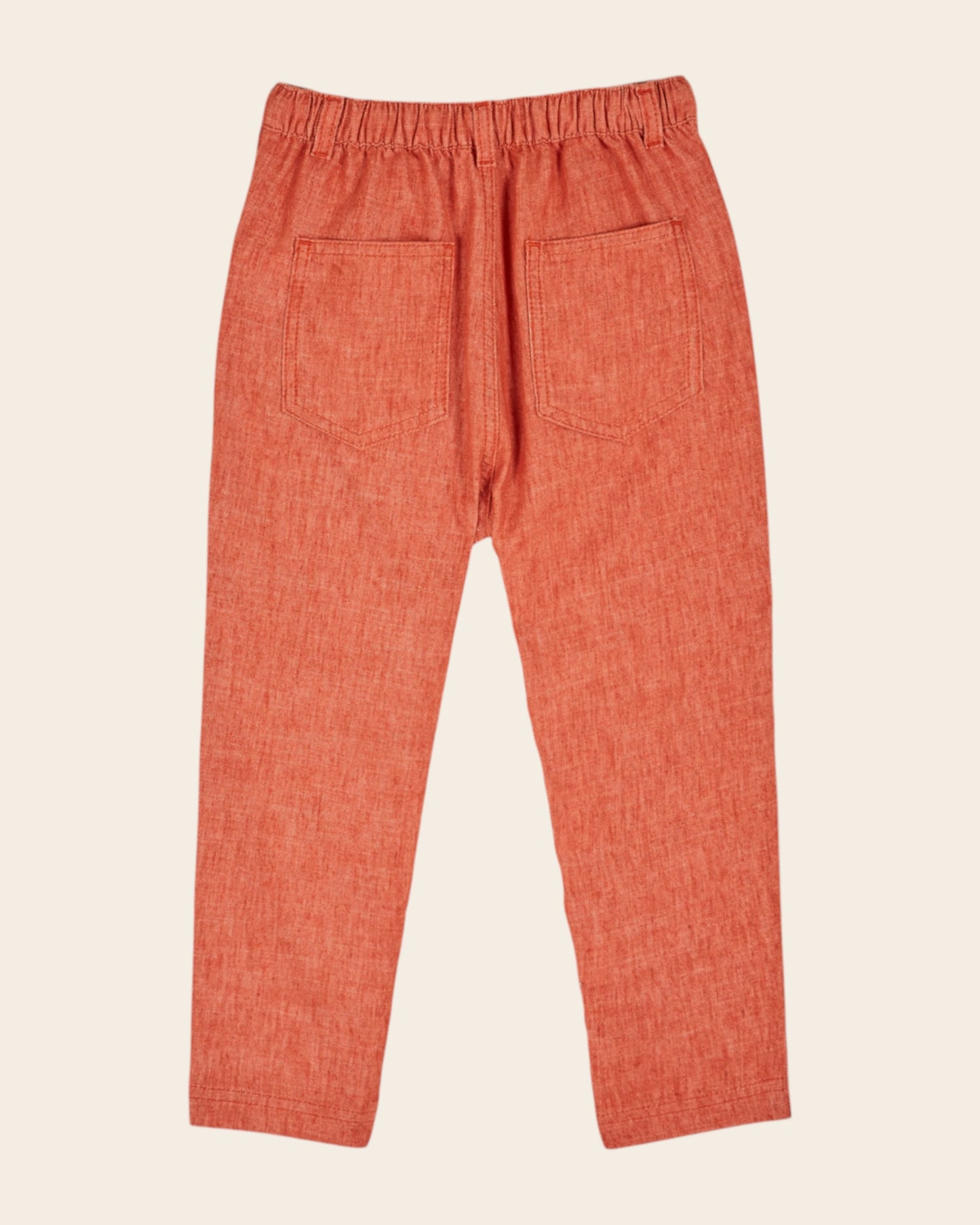 Pantalon - Rouge chiné
