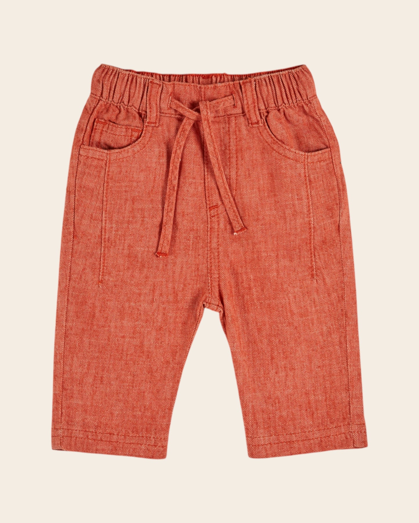Pantalon - Rouge chiné