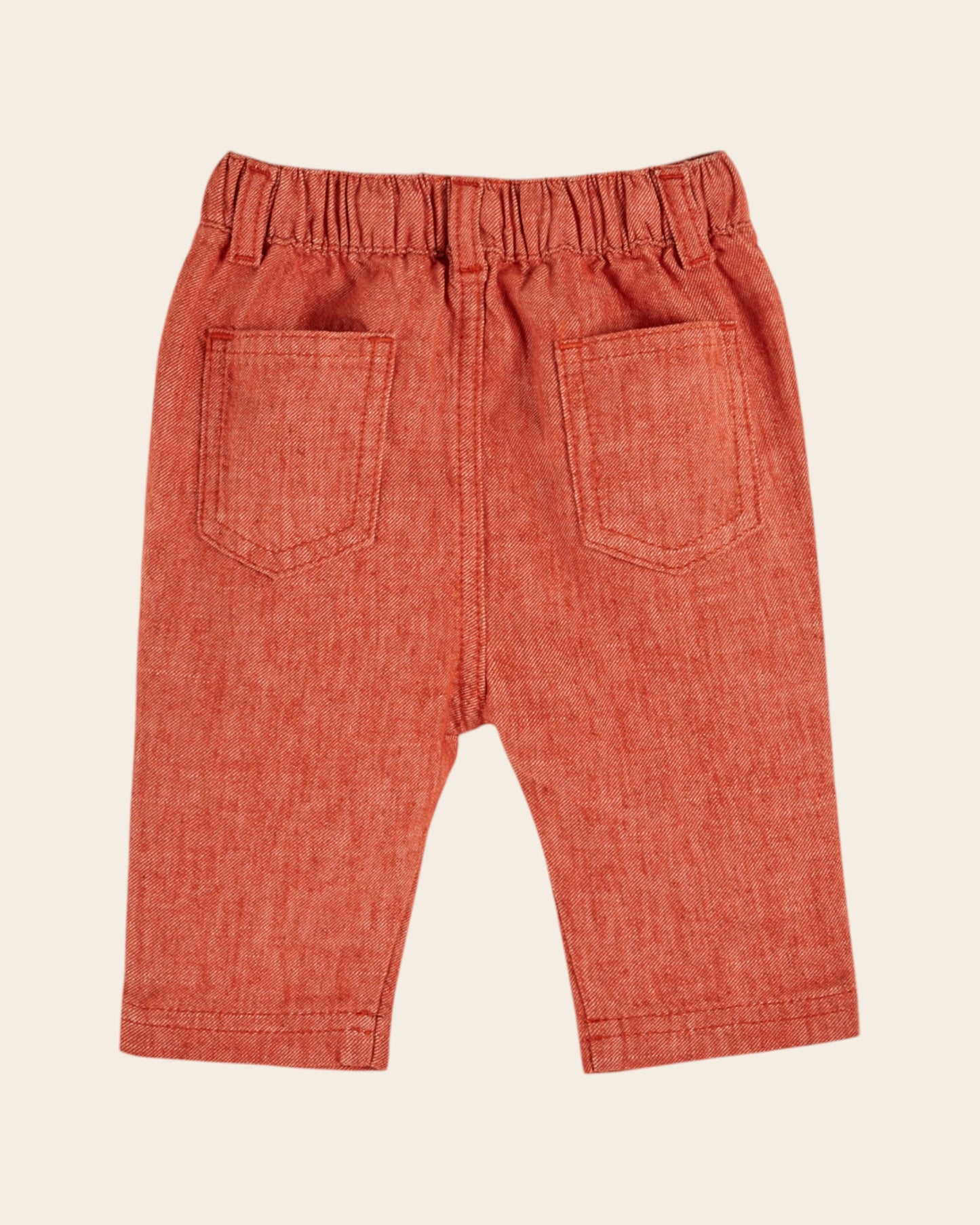 Pantalon - Rouge chiné