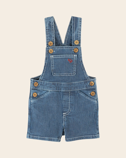 Salopette - Bébé rayures denim