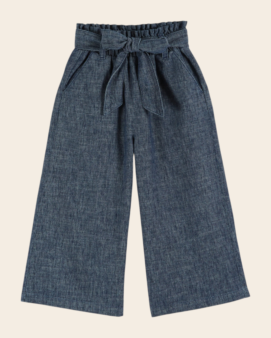 Pantalon - Noué marine chiné