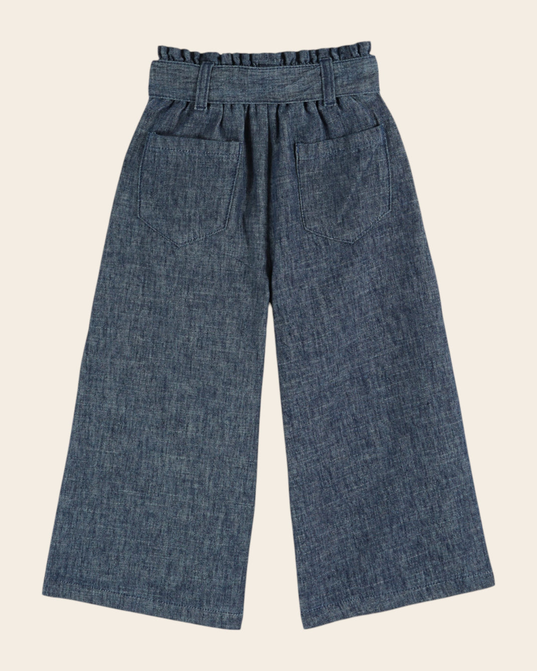 Pantalon - Noué marine chiné