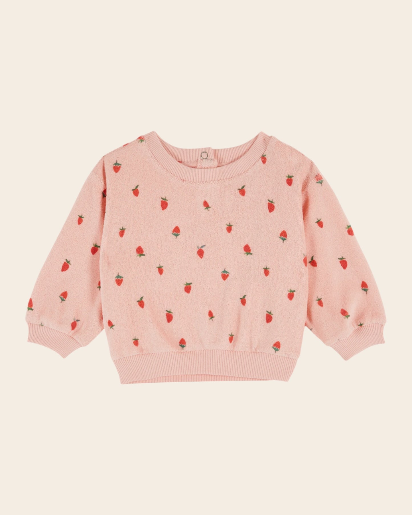 Sweat - Éponge fraises rose