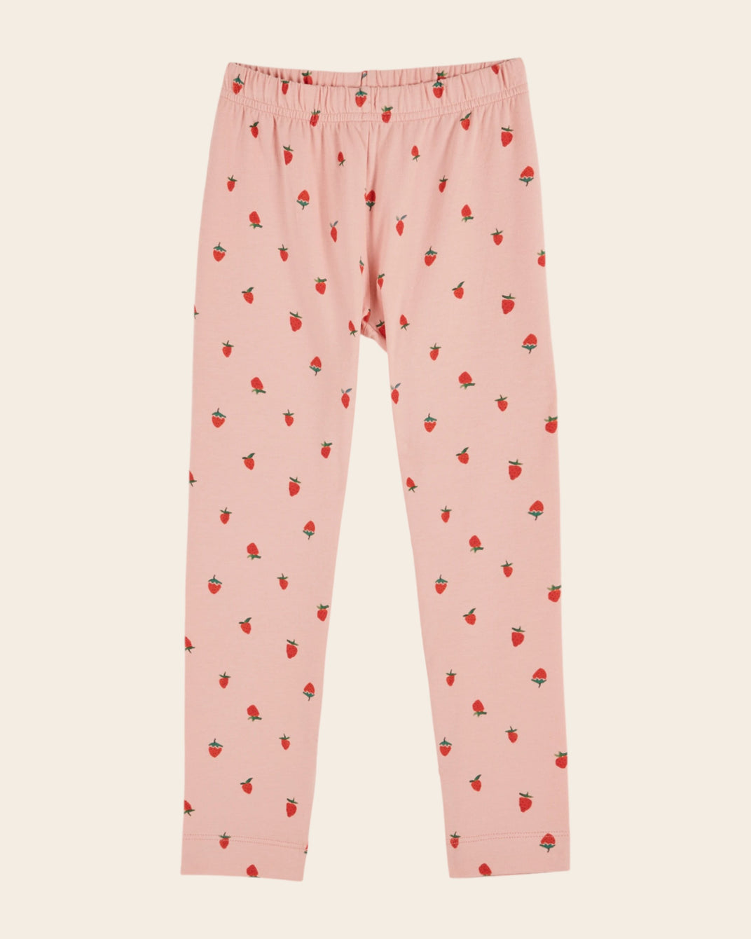 Legging - Fraises rose