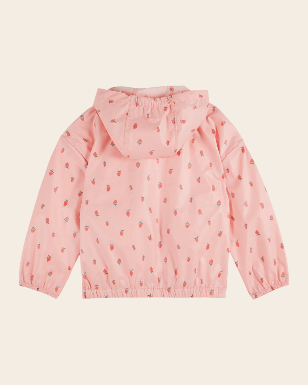 Veste - Imperméable fraises rose