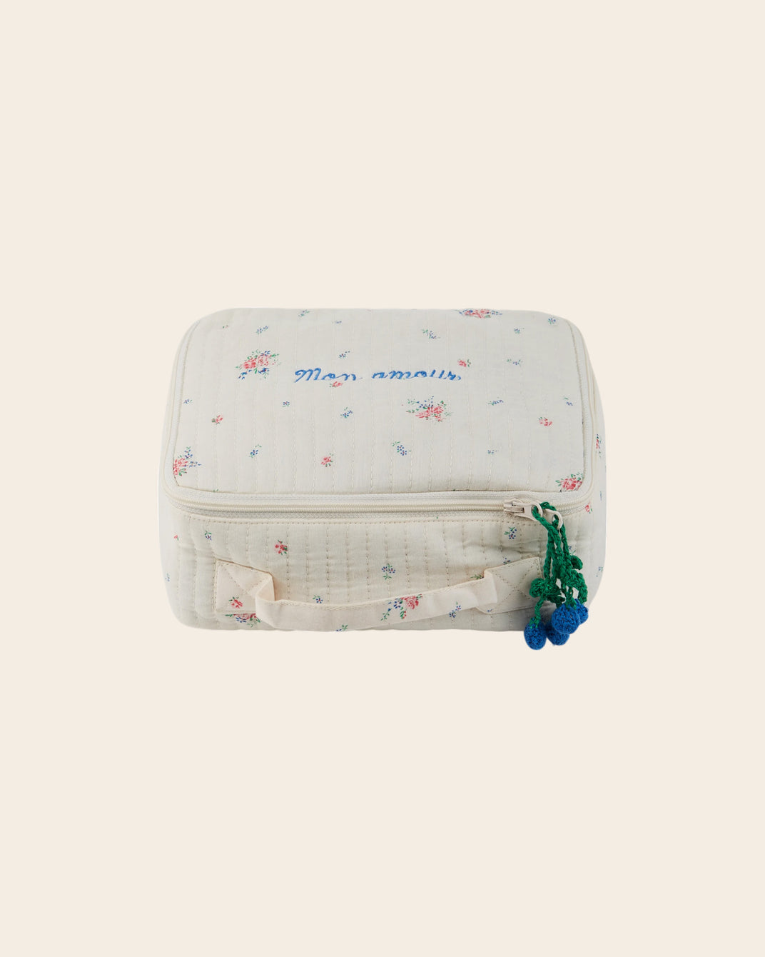 Vanity bébé - Fleuri écru