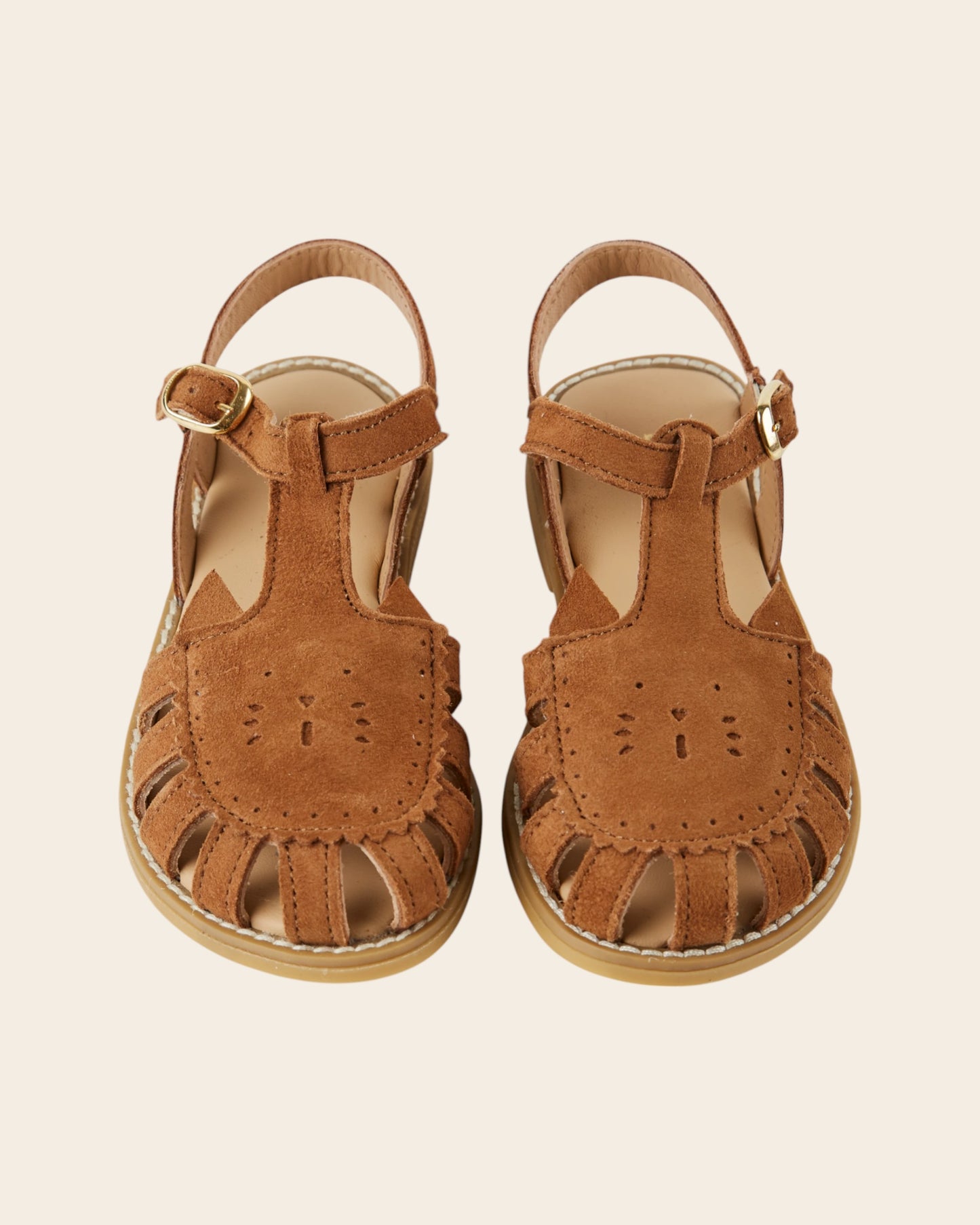 Sandales - Chat camel