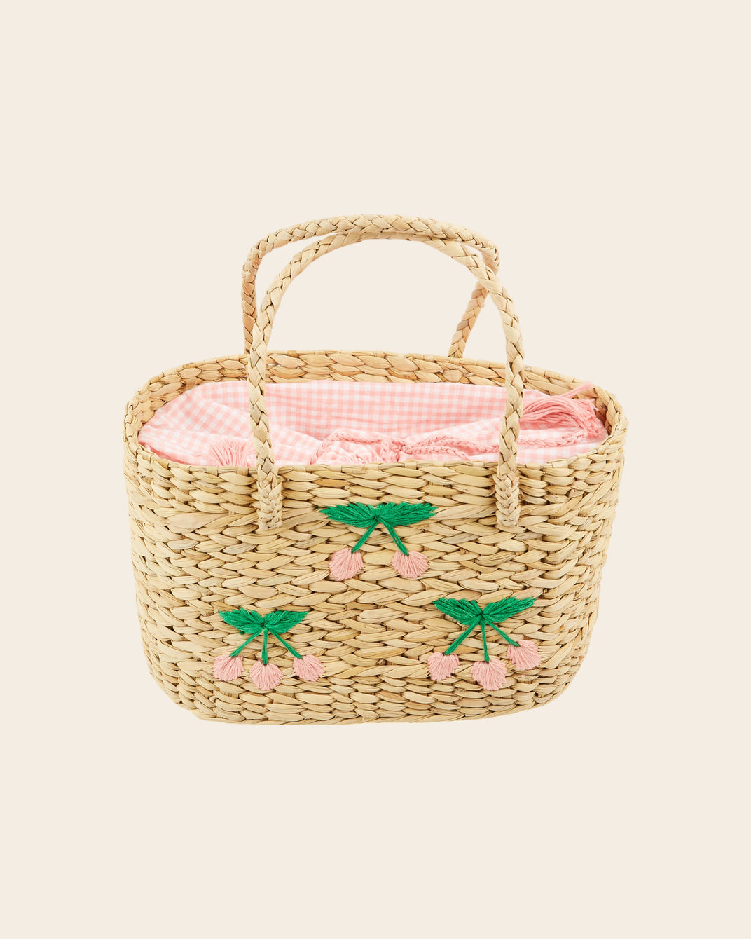Panier - Osier cerises