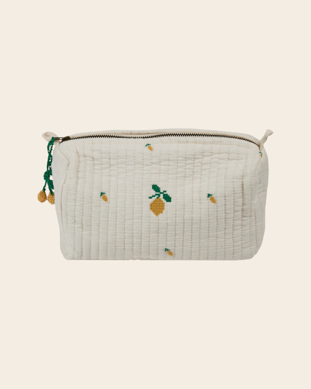 Trousse de toilette - Citron écru