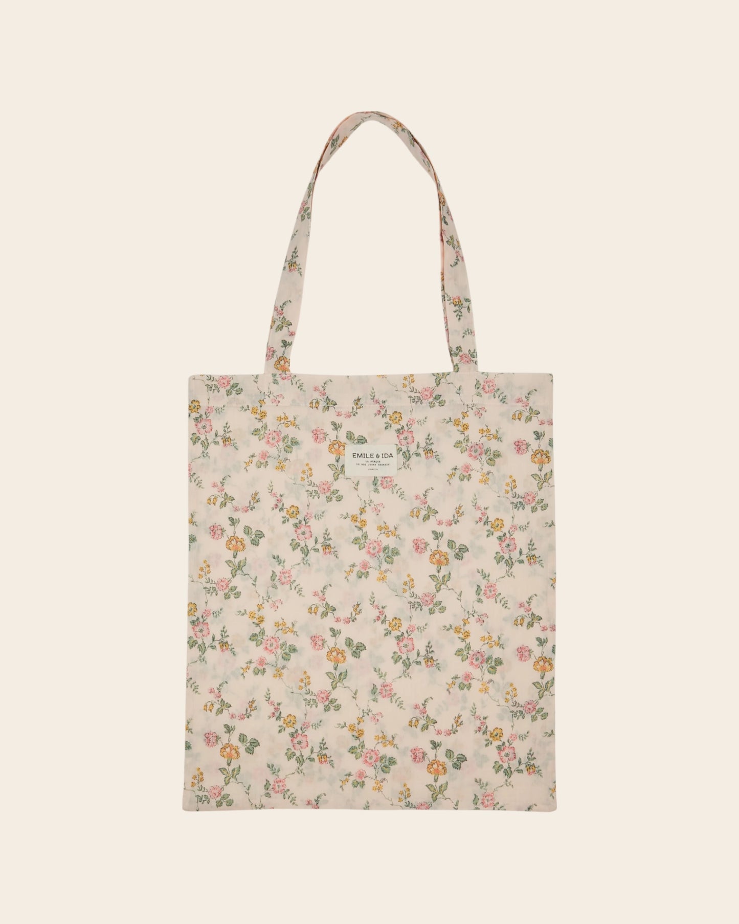 Tote bag - Fleuri rosier