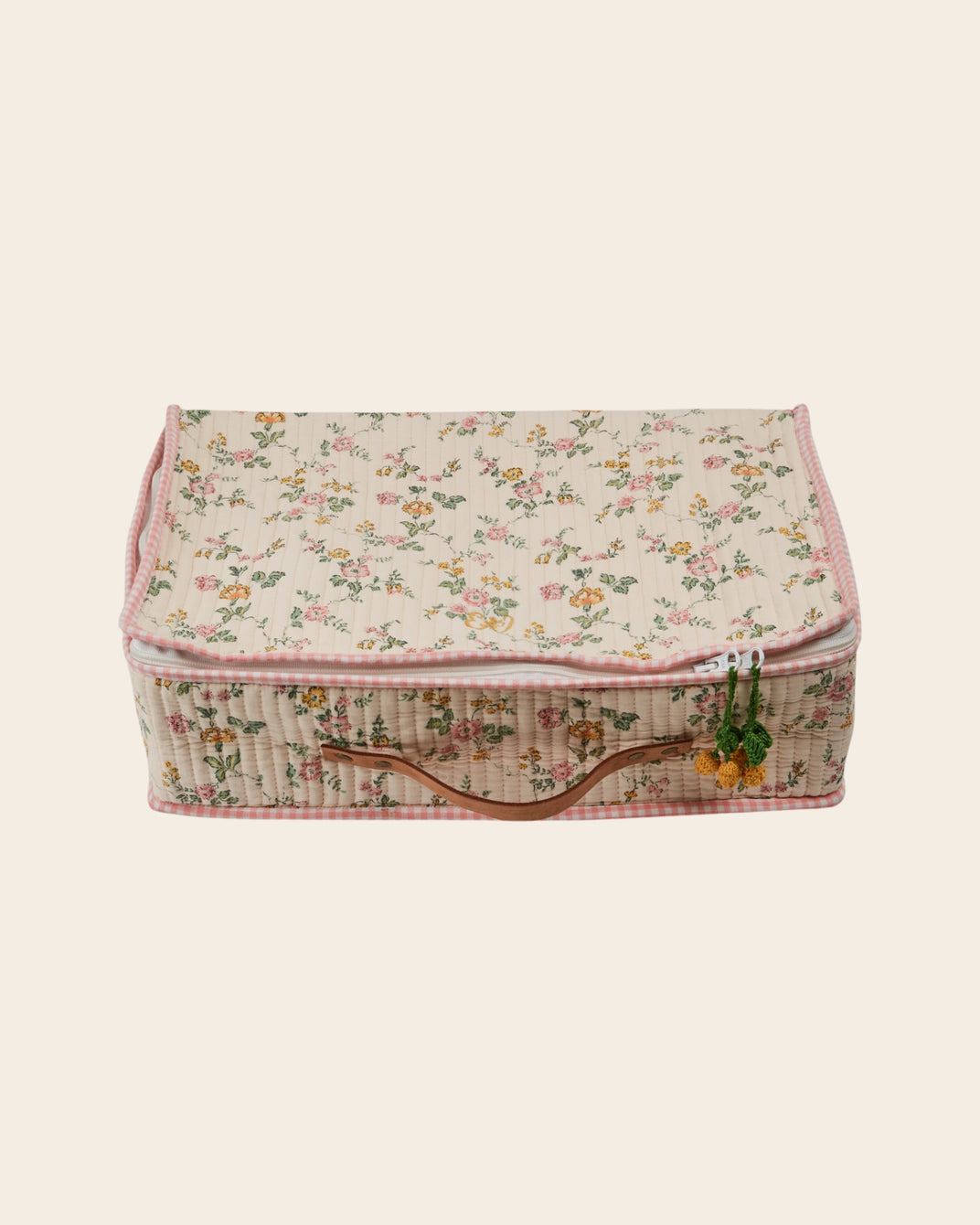 Valise - Fleuri rosier