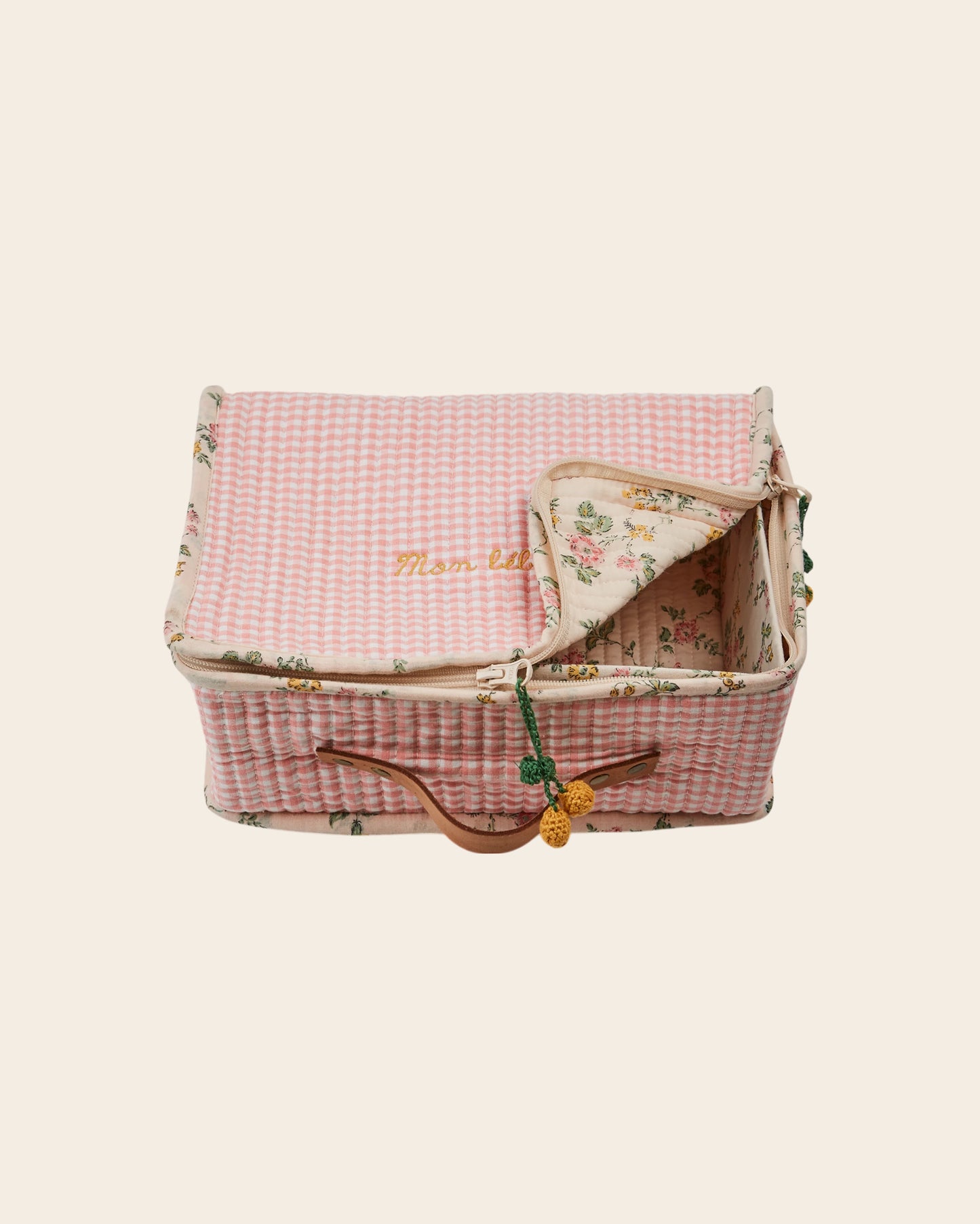 Valisette - Vichy rose