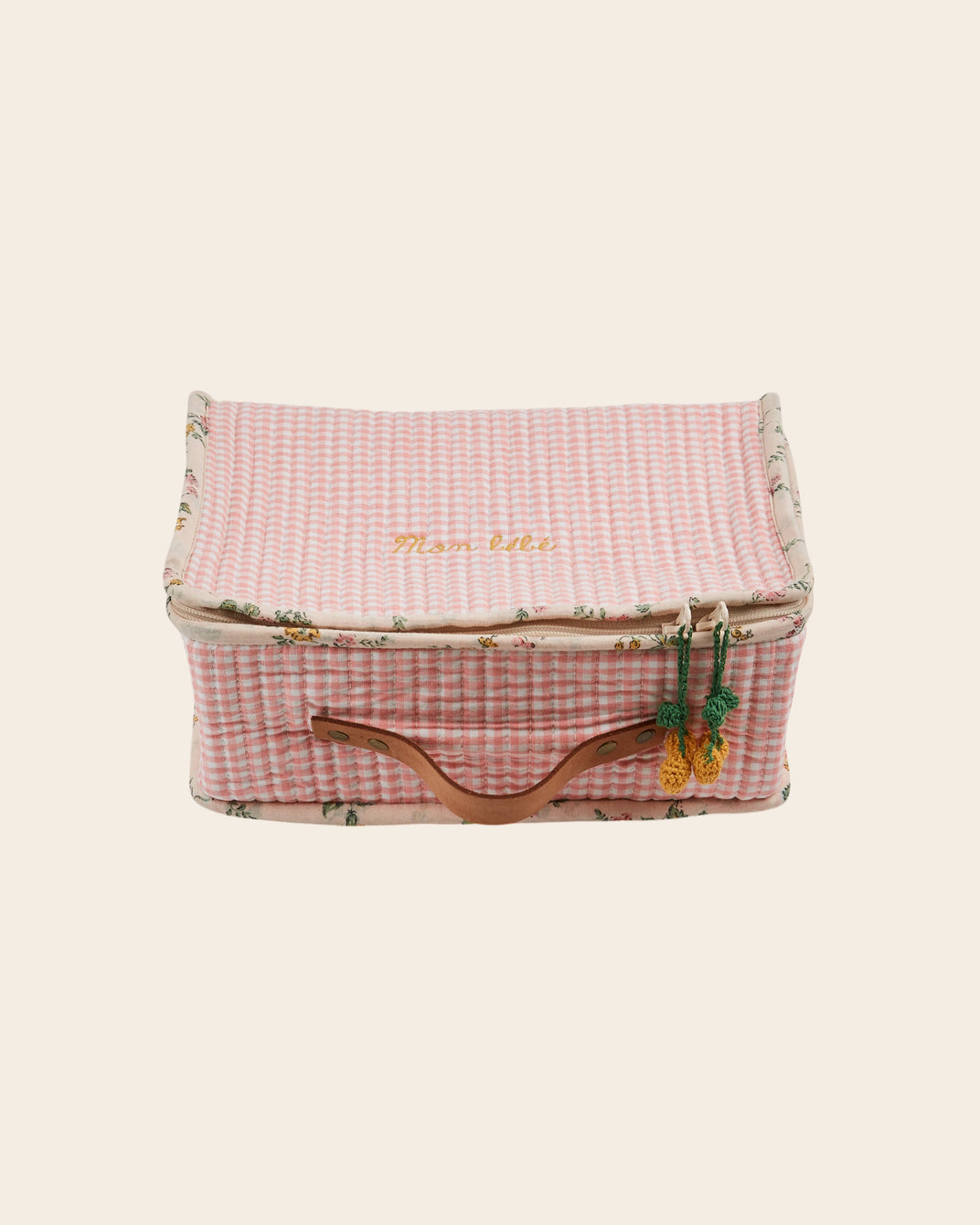 Valisette - Vichy rose