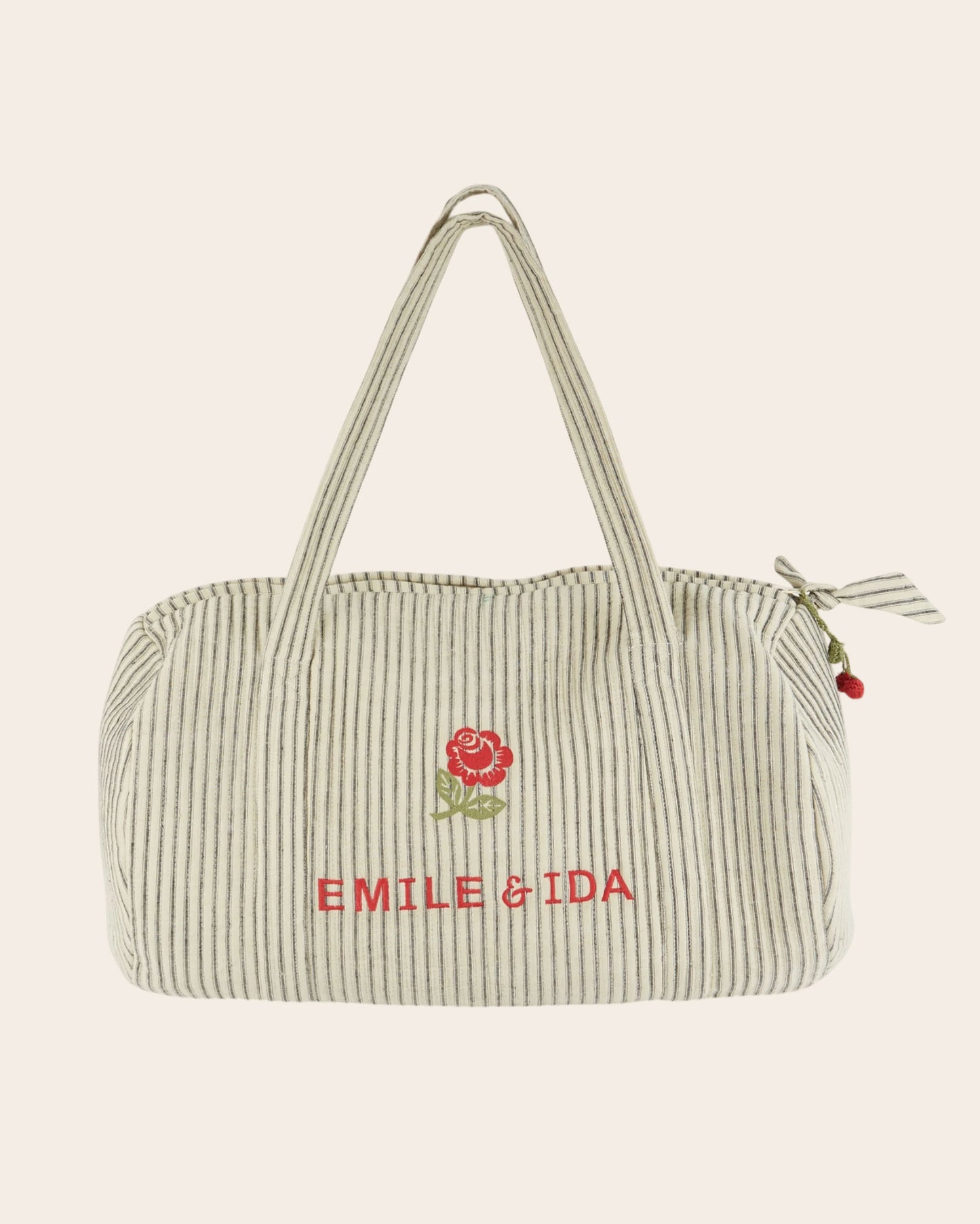 Sac week-end - Rayure bitume