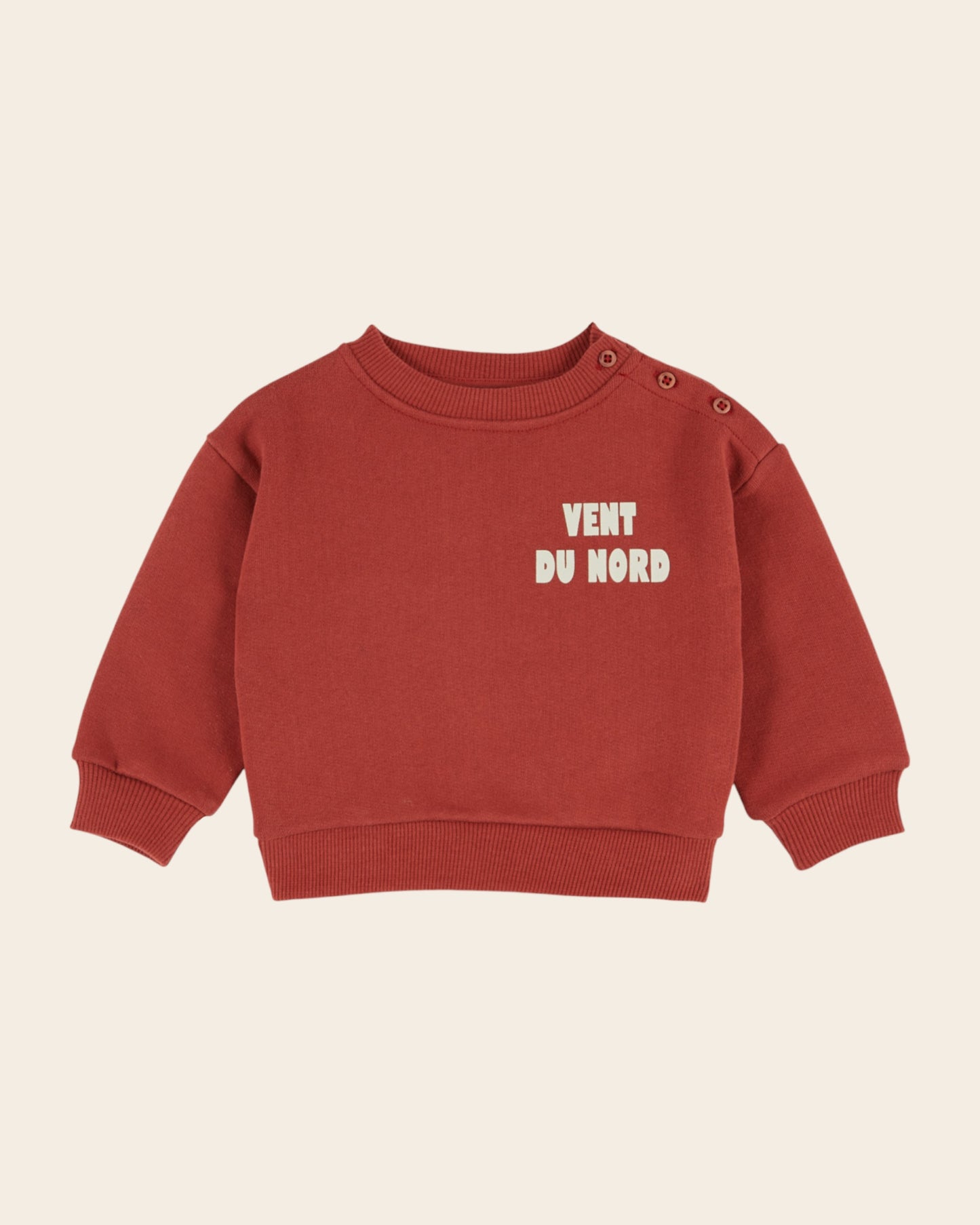 Sweat - Vent du nord rouge