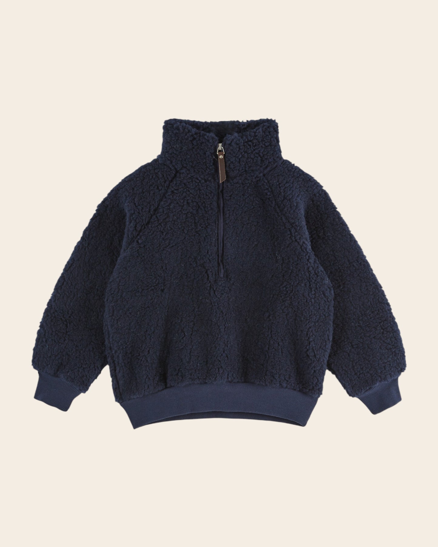 Sweat zippé - Moumoute bleu marine