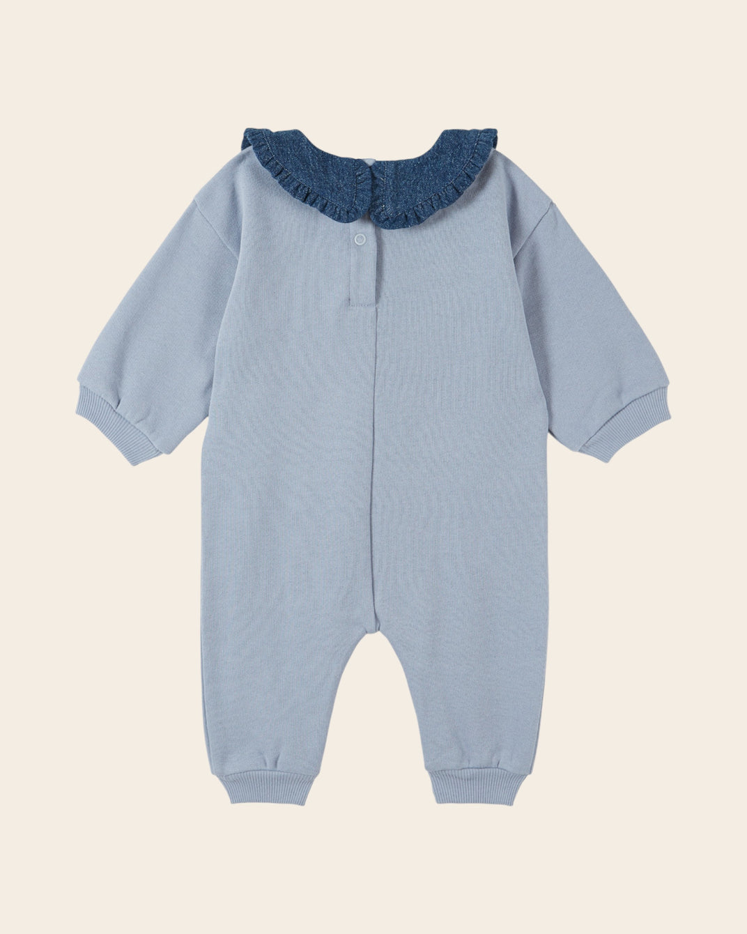 Combinaison - Col denim bleu