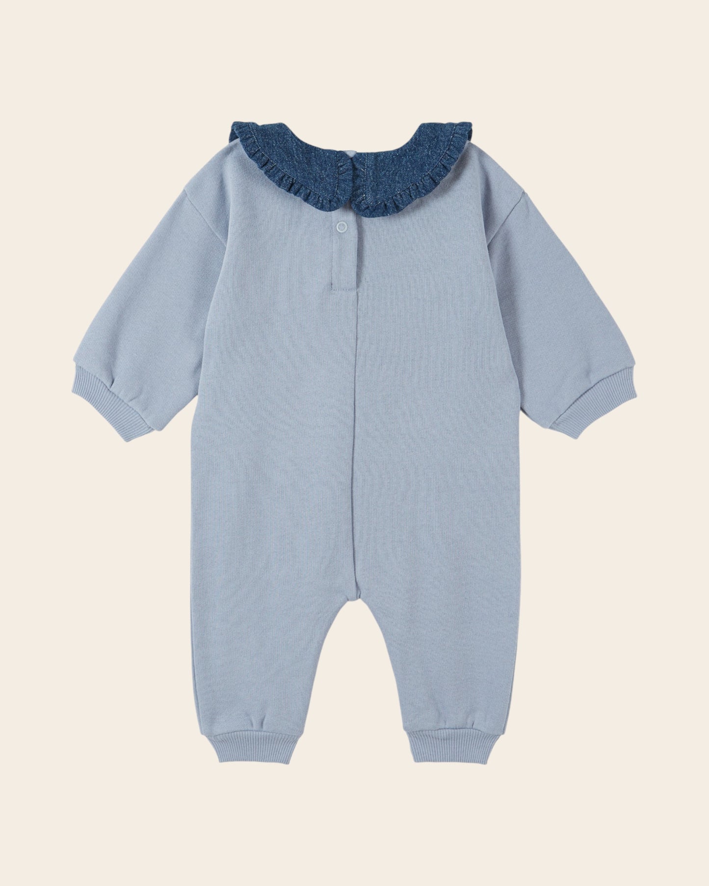 Combinaison - Col denim bleu