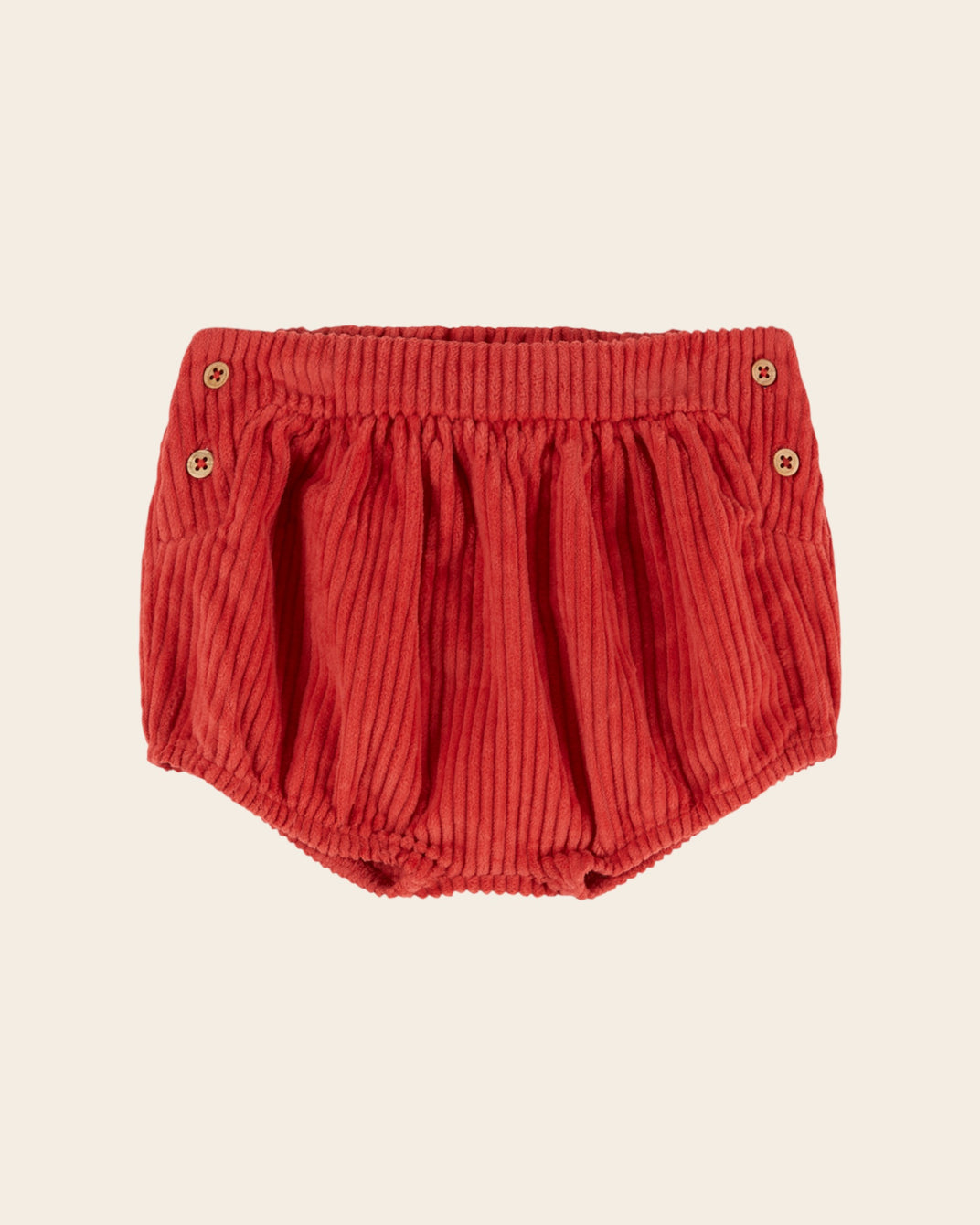Bloomer - Velours côtelé rouge
