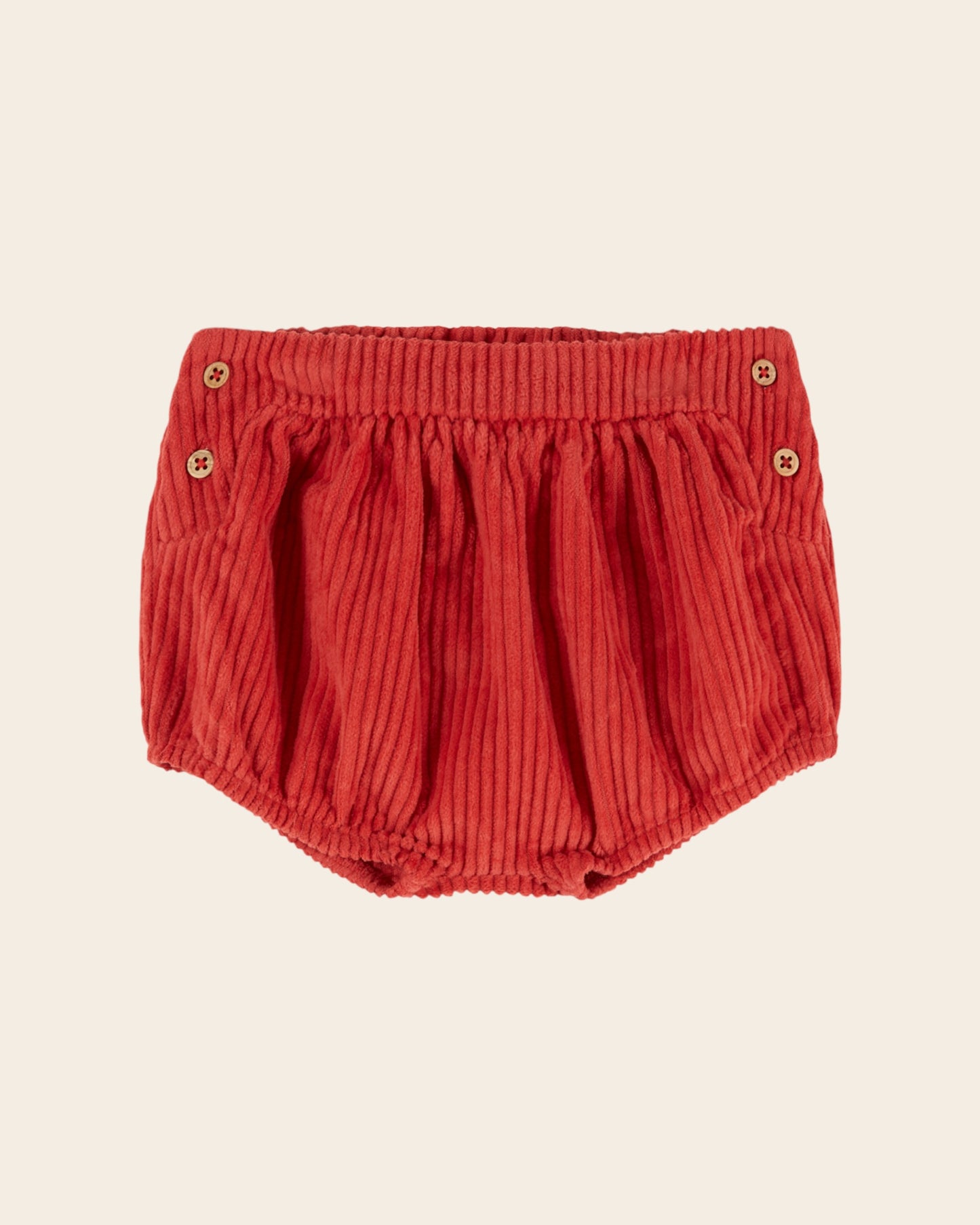 Bloomer - Velours côtelé rouge