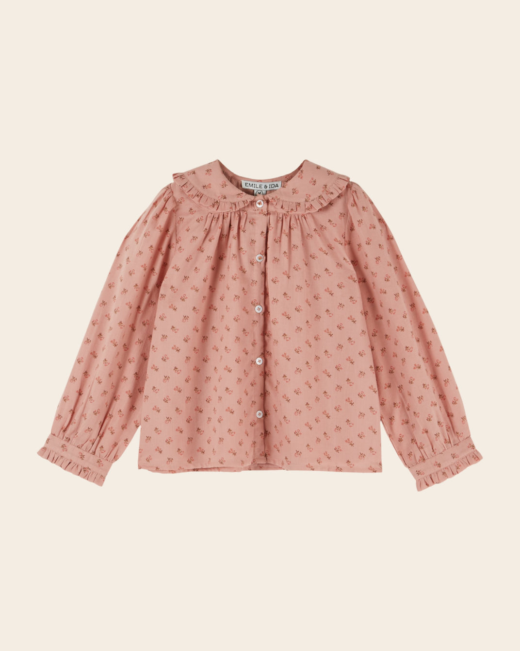 Blouse - Fleuri rose